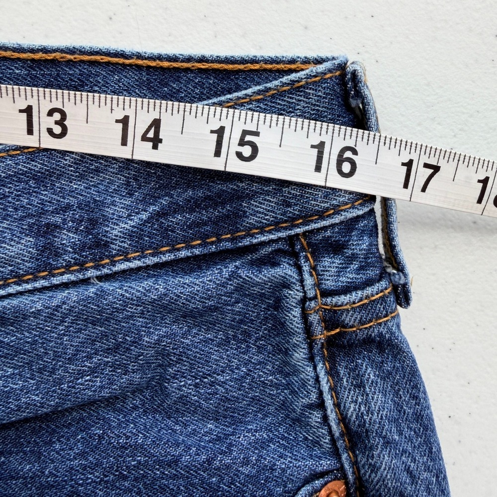 Levis 501 Jeans 34x29 Blue Excellent - Picture 5 of 11